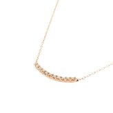 【無料ラッピング】  カナルヨンドシー Canal 4℃ カナル4℃ アクセサリー K18 ピンクゴールド ネックレス ダイヤモンド ブランド 正規品 新品 ギフト プレゼント 人気 おすすめ 誕生日 記念日 クリスマス 送料無料