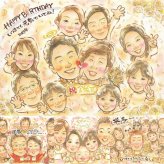 結婚記念日の記念に、似ていて、やさしく、飾りたくなる一枚。 金婚式 似顔絵 プレゼント 名入れ 手描き 贈り物 ギフト 結婚記念日 長寿 誕生日 お祝い 大人数 祖父 ご夫婦 家族 ご両親 名入れ 修正無料 下書き確認 かわいい そっくり サプライズ 一生もの 長寿 一生もの 宝物 結婚50周年 感謝 快気祝い ブライダルギフト 白寿祝い 長寿祝い 初任給 贈答品 ウェディングギフト 同窓会
