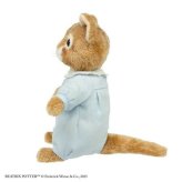 ピーターラビット ぬいぐるみ こねこのトム 吉徳 ナチュラルシリーズ 人形 キャラクター グッズ 子供 キッズ ベビー ギフト プレゼント 誕生日 クリスマス 出産祝い 動物 インテリア