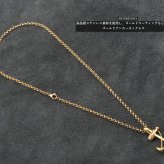 18KGP ステンレス アンカーネックレス 迫力 海 船 アンカー いかり ネックレス ペンダント