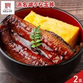 浜松 浜名湖 うな玉丼セット 2人前 鰻 蒲焼 惣菜 冷凍 厚焼き玉子 国産 ウナギ【沖縄県・離島 配送不可】