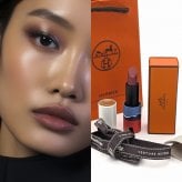 HERMES エルメス 2026年秋冬限定 リップコレクション 21 ローズ・エピセ 38 ルージュ・エレル 83 ルージュ・スカンディナーヴ 口紅 リップバーム マット サテン ツヤ ポーチ オレンジボックス ショッパー付き ギフト