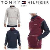 トミーヒルフィガー ゴルフ メンズ ネックウォーマー付 スウェットフーディー TOMMY HILFIGER GOLF THMA469 秋冬モデル お誕生日祝い お祝い 記念品 お父さん 父の日 彼氏 男性 30代 40代 50代 60代  還暦祝い 敬老の日 人気プレゼント プレゼント