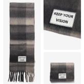 【正規品】 バーブ トゥ ドゥ VERB TO DO SCARF マフラー C-SCARF スカーフ レディース チェック 大判 フリンジ ファッション小物