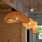 照明 ライト ペンダント 1灯 おしゃれ 丸形 全周囲 藤 シェード シンプル かわいい アジアン リゾート風 リビング キッチン 店舗 寝室 階段 ダイニング カフェ 玄関 明るい ラタン 丸 丸型 ボール 球 新築祝い 引越し祝い