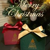 クリスマス ラッピング 紙袋 バッグ リボン 贈り物 サプライズ 記念日 彼女 彼氏 プレゼント おしゃれ