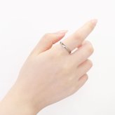 リング 指輪 ユニセックス サージカルステンレス 316L 華奢 スリムリング(シアーズ)  sr43-0001