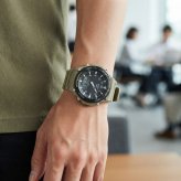 箱なし カシオ 腕時計 メンズ CASIO ソーラー タフソーラー アナデジ ベージュ ブラック 海外モデル 逆輸入 100m防水 ワールドタイム ストップウォッチ アラーム アウトドア スポーツ 誕生日 父の日 プレゼント ギフト 成人 卒業 入学