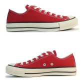 コンバース CONVERSE スニーカー メンズ レディース ローカット キャンバス オールスター J OX クラシックレッド CANVAS ALL STAR J OX 日本製