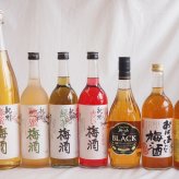 豪華梅酒7本セット(おばあちゃんの梅酒 芋焼酎仕込五代梅酒(鹿児島) 赤しそ赤い梅酒(和歌山) 芳醇ブランデー仕立チョーヤ梅酒 蜂蜜梅酒(和歌山) 緑茶梅酒(和歌山)) 720ml×6本 1800ml×1本