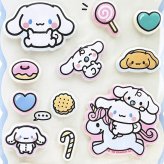 サンリオ シナモロール マシュマロシール (大好き) 文具 シナモン Sanrio