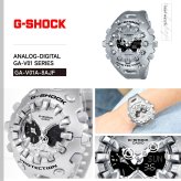 G-SHOCK カシオ Gショック CASIO アナデジ 限定モデル 腕時計 メンズ GA-V01A-8AJF シルバー【2025 新作】