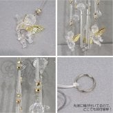 ウインドチャイム 天使シャンデリア ウィンドー チャイム シャンデリア 天使 クリスタル オシャレ 窓 玄関 生活雑貨