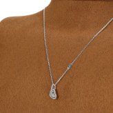 マイケルコース Michael Kors ネックレス ペンダント アクセサリー ハート MKC1747CZ040 レディース シルバー