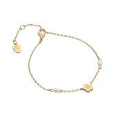 【公式】MARY QUANT マリークヮント ステーションパール ブレスレット（ゴールド）