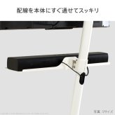 WALL SEVENSTAND セブンスタンド A2ハイ・ラージタイプ対応 サウンドバー棚板 Sサイズ 幅60cm テレビ台 テレビスタンド 部品 パーツ スチール製 WALLオプション スピーカー用 オーディオ用 シアターバー用 ウォール インテリアテレビスタンド