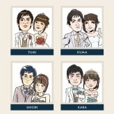 似顔絵夫婦箸 名入れ 名前入り 夫婦箸 ペア箸 木製 木箱 男性 女性 夫婦 両親 新婚 結婚祝い お祝い 記念日 還暦祝い 結婚祝 還暦祝 長寿祝 誕生日プレゼント 20歳 30歳 40歳 ギフトセット おしどり夫婦 モダン ギフト メッセージカード ラッピング 似顔絵 グッズ ギフト