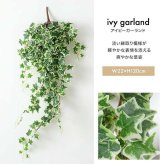 【120cm】光触媒人工観葉植物 アイビーガーランド 幅22cm×高さ120cm ポリエステル お部屋に気軽に飾れて空間を美しく彩るフェイクグリーン 本物の植物のようなリアルな質感とインテリアに馴染む風合いが魅力です