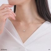 【受注生産品】【送料無料】 『塔の上のラプンツェル』 レディースネックレス ゴールド 18金 ディズニー disney プリンセス ラボダイヤ キュービックジルコニア ピンクゴールド ブランド おしゃれ かわいい アクセサリー 10代 20代 30代 40代 50代 レディース 女性 誕生日 記念日 プレゼント ギフト ホワイトデー 母の日 white clover ホワイトクローバー
