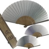敬老の日 送料無料 名入れ 扇子 紋重ね 差し袋セット 紺色 グレー 緑 布扇子 綿扇子 名前入り プレゼント 男性用 着物 浴衣 和小物 メンズ 紳士 和装 記念品 ノベルティ 誕生日プレゼント 贈り物 ギフト おしゃれ お洒落 おすすめ /扇子/ ネコポス
