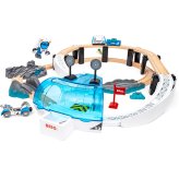 【10/1～順次発送】ブリオ レールトイ BRIO スペースステーションセット  | 誕生日プレゼント 名入れ   3歳 4歳 5歳 女の子 男の子 誕生日 プレゼント おもちゃ  宇宙 スペースシャトル 木製 レールウェイ 電車 木のおもちゃ 木製玩具 誕生日 プレゼント ギフト brio 木製レール BRIO ブリオ