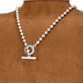 グッチ ペアネックレス 2本セット メンズ レディース シルバー925 ボールチェーン 夫婦 カップル お揃い 大人 高級感 誕生日 プレゼント 結婚記念日 ギフト GUCCI 成人 卒業 入学