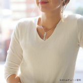 ハワイアンジュエリー ネックレス スクロール シルバー ネックレス 刻印 無料 誕生石入れ可 ロングバー シンプル シルバー925 ギフトラッピング可能 チェーン 長さ選べる メンズ レディース プレゼント ハロウィン 【品番：CG-SP2956】