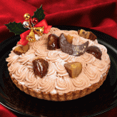 クリスマスケーキ 2026 モンブランタルト モンブラン ケーキ 栗 マロン タルト ホールケーキ クリスマス 誕生日ケーキ バースデーケーキ スイーツ ギフト プレゼント お取り寄せ 冷凍 菓子 お祝い 記念日 贈り物 人気 濃厚 大人 子供 送料無料 4～6人 栗スイーツ ご褒美