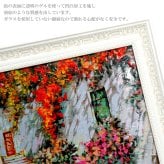 送料無料 ユーパワー アートフレーム ルイージ フローリオ ピアツェッタ メディテラネア LU-13003 絵 絵画 風景