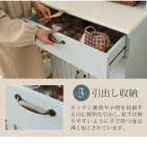 食器棚 キッチン収納 フレンチカントリー カップボード 幅 60 高さ 160 コンセント付き 引き出し 付き 扉付き収納 棚 キッチンボード 姫 木製 新生活