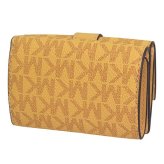マイケルコース MICHAEL KORS 三つ折り財布 折り畳み ミニ財布 コンパクト アウトレット GREENWICH 35F5GGRD0V 469 イエロー