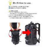 Gran Walker グランウォーカー 4WAY 防水バックパック 57L 大容量 ロールトップ 防水リュック 釣り キャンプ アウトドア 防災グッズ キャンプ アウトドア用