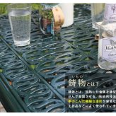テーブル アルミ製レクタングル 単品販売「トルペ」 送料無料 簡単組立 ダークグリーン テラス 庭 ウッドデッキ 椅子 アルミ アンティーク クラシカル イングリッシュガーデン ファニチャー シンプル 北欧 インテリア 家具 ガーデン
