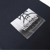 ヴィヴィアンウエストウッド VIVIENNE WESTWOOD NURIA STOLE マフラー 8103013J-W010X-K410-NAVYBLUE ユニセックスネイビーブルー マフラー