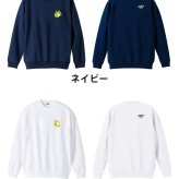 テニス トレーナー スウェット メンズ レディース ジュニア 裏パイル 練習着 おもしろ 名入れ おしゃれ 文字入れ無料 綿100% キッズ 大きいサイズ 「りんごでテニス」 アートワークスコウベ 【送料無料】