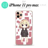 iPhone11ProMax iPhone11pro max スマホケース ハードケース 女の子 C ピンク メンズ レディース nk-i11pm-1335