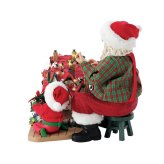 House Lights 21.6cm | サンタ サンタクロース 人形 置物 フィギュア クリスマス ホリデー Possible Dreams 正規輸入品
