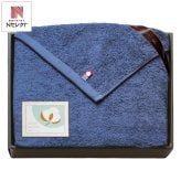 今治 ミニバスタオル1P ネイビー タオル 今治産 綿100％ 日本製タオル【北海道・沖縄県・離島 配送不可】