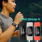 Fitbit Charge 6 スマートウォッチ Google連携モデル Suica対応 GPS内蔵 睡眠トラッキング 心拍数測定 Android iOS対応 ウェアラブル端末 父の日にも
