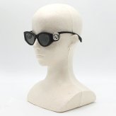 グッチ GUCCI サングラス グローバルフィット アイウェア UVカット フォックス キャットアイ GG1691S-001 メンズ レディース ユニセックス ブラック+グレー 国内正規品