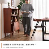 チェスト 収納 本棚 シェルフ 木製 チェスト ラック オープンラック 大容量 リビング キッチン 木目調 ディスプレイ スリム 引き出し付き ワンルーム 一人暮らし ウッド 幅100 韓国: 収納スペースはたっぷり ヴィンテージ 北欧 天然木 収納家具