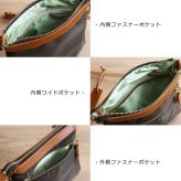 サコッシュ ナイロン 縦型 ショルダーバッグ レディース 日本製 【名入れ 可能】 たつのレザー HALEINE ボディバッグ ブランド 牛革 本革 女性 ミニバッグ 斜め掛け 卒業 記念品 ギフト プレゼント 4FB (07000371r)