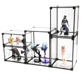 【人気サイズ・組立式】アクリル ディスプレイケース コレクションケース 透明 フィギュア アクスタ ぬいぐるみ スニーカー 推し活 収納