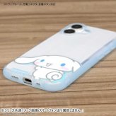 iPhone16 ケース サンリオ シナモロール 耐衝撃 ハイブリッド カバー IIIIfit Clear スマホケース キャラクター かわいい おしゃれ 透明 クリアケース サンリオ正規ライセンス品