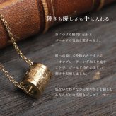 金属アレルギー対応 ペアネックレス ハワイアンジュエリー 純チタン ゴールドカラー ペアネックレス 誕生石 チューブ Lサイズ チェーン 長さ選べる イオンプレーティング カップル プレゼント 【品番：CG-TIP401L-RYP】