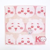 ちいかわ イニシャル タオルハンカチ(K)
