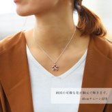 ハワイアンジュエリー コアウッド ネックレス 刻印 無料 プルメリア Sサイズ シルバー925 ロジウムコーティング ギフトラッピング可能 チェーン 長さ選べる aumakua メンズ レディース 誕生日 プレゼント ハロウィン 【品番：CG-087-61-01】