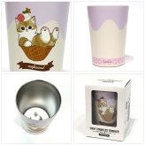 mofusand 2WAY 真空二重 タンブラー Ｍ 定形外 送料無料 コップ 450ml もふさんど アイスにゃん 保温 保冷 猫 ネコ ギフト 53-4020 アイスにゃん/カップ