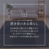 収納家具 ラック 【12枚組】 い草畳 82×82×2.5cm/枚 抗カビ 消臭 縁なし 滑り止め付き フローリングに置くだけ 取り外しOK 吸音 断熱 吸湿 ストライプ柄 和モダン 赤ちゃん リビング おしゃれ ブ ブラウン グリーン ナチュラル