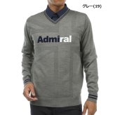 アドミラル ゴルフ メンズ UJジャカード　Vネックセーター ADMIRAL GOLF ADMA369 秋冬モデル お誕生日祝い お祝い 記念品 お父さん 父の日 彼氏 男性 30代 40代 50代 60代  還暦祝い 敬老の日 人気プレゼント プレゼント
